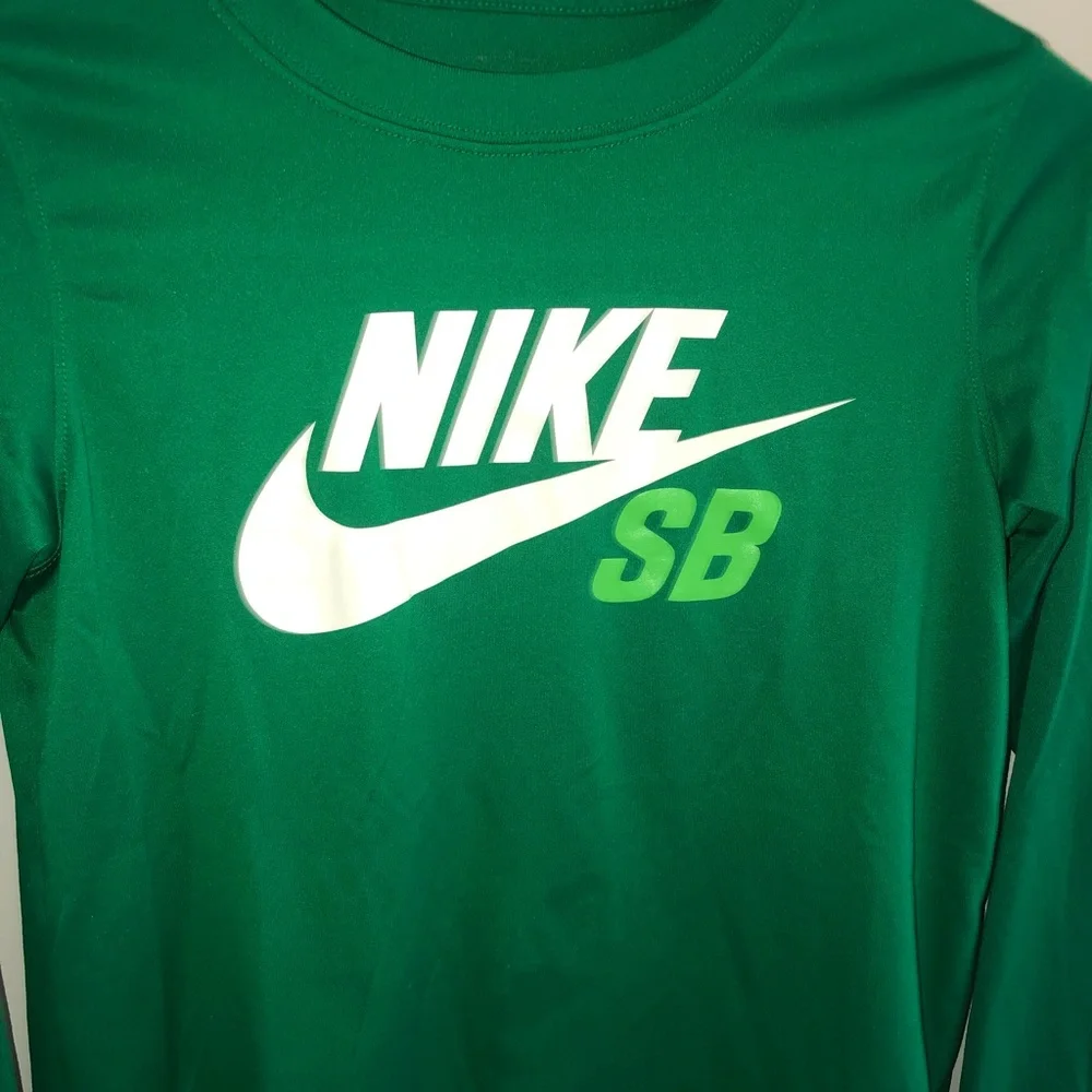 Nike Long Sleeve Green Shirt